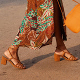 New Summer 2025 New Fashion Coarse-Heded Toe Size 40-43 Women's Sandals Sandals HZ0115