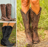 New Women's Shoes Wish Size - 43 Long Boot Rivel Vintage Boots HZ0115