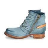 Autumn And Winter New Fashion Personality Low And Large Code Short Boots New HZ0115