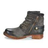 Autumn And Winter New Fashion Personality Low And Large Code Short Boots New HZ0115