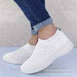 '- Large-Size Women's Shoes Autumn Lazy Shoes One Foot Pedal Women Breathable Sports Low-Help Casual Shoes Single Shoes HZ0115