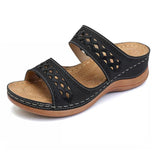 New Word Cool Slippers Women's Spring New Loose Cake Thick Bottom Slippers Classic HZ0115