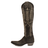 2025 Embroidered Long Boots Lady Size Low Square And Women's Boots 34-43 HZ0115
