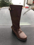 New Men's Large-Size Locomotive Boots High-Size Wish Large-Size Knight Boots Buckle Men's Boots HZ0115