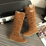New Spring And Autumn Black Boots Co., White Cotton Cotton Cicking Lace Mill Lady Single Boots Size 4546 Yards HZ0115
