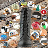 Autumn And Winter New Leather Boots Women Solid Ribbon Zipper Pocket Martin Boots Station Wish HZ0115