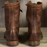 Autumn And Winter Fashion Men's Boots Shoes Hot Locomotive Boots Knight Short Boots HZ0115