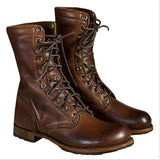 Autumn And Winter Fashion Men's Boots Shoes Hot Locomotive Boots Knight Short Boots HZ0115