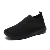 '- Large-Size Women's Shoes Autumn Lazy Shoes One Foot Pedal Women Breathable Sports Low-Help Casual Shoes Single Shoes HZ0115