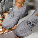 Summer New Large-Size Sports Shoes Women's New Thick Solid Color Before Wearing Flying Old Dad Shoes Temu HZ0115