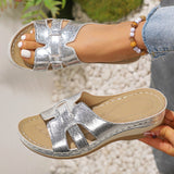 Lightweight Polyurethane Sole Slippers Women's 2025 Summer New Large-Size Women's Cool Drag Slopes And Women's Shoes HZ0115