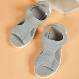 Comfortable Flat Bottom Flying Sandals Women 2025 Summer New Fashion Fish Mouth With Feet Beach Sandals HZ0115