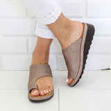 Large-Size Lady Wearing Leather Tods And Covers Cool Slippers Women's Large Size Women's Shoes 40-43 HZ0115