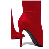 Over-Knee Boots High Heel Side Zipper Female Boots Wish Female Boots HZ0115