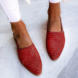 Xiyin 2025 Summer New 40-43 Pointed Bun Buckle With Flat Sandals Female 0102 Sandals HZ0115