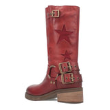Autumn And Winter Western Boots Five-Star Splicing Belt Buckle Low-Heeled Fashion Boots HZ0115