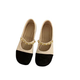 French Flat Bottom Gentle Evening Shoes Women's Shoes Spring And Autumn 2025 New Spring Small Fragrant Style Mary Jane Single Shoes HZ0115
