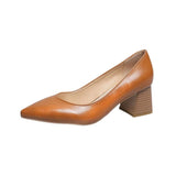 Women's Shoes 2025 New Autumn Korean Version Of The Pointed-Headed Single Shoes Women's Thick Heel Sexy High Heels Professional Shoes HZ0115