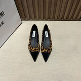 Late Evening Gentle Wind Flat-Soled Fairy Shoes 2025 Summer New With Skirt Single Shoes French Small Fragrant Temperament Pointed Shoes HZ0115