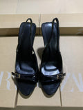 ZA2025 New Spring Tip-Tape Thin High Heels Wine Red Elegant Belt Buckle With High Heels HZ0115