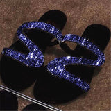 Diamond S Slippers Women's New Comfortable Flat Bottom Clip Large Cool Slippers In The Summer Of 2025 HZ0115