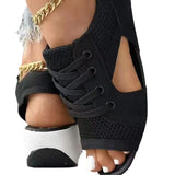2025 Large Summer New Rocking Women's Sandals Pine Cake Thick Soles With Sandals Beach Shoes 43 Yards HZ0115