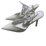 ZA Home 2025 New Sandals Women Soft Leather 2025 Summer New Bag Head Heel And Back Empty Single Shoes French HZ0115