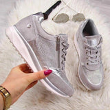 Large-Size 2025 New Spring And Autumn Single Shoes Women's Fashion In The UK High Shoes Women's Casual Women's Shoes HZ0115