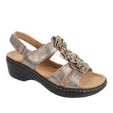 2025 Summer Slippers New Lightweight Fashion Large-Size Sandals And Fish Mouth Flowers Leisure Comfortable Sandals HZ0115