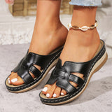 Lightweight Polyurethane Sole Slippers Women's 2025 Summer New Large-Size Women's Cool Drag Slopes And Women's Shoes HZ0115