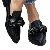 The New Tip Of The New Product In The Spring And Autumn Of 2025 40-43 Shallow Buckle With Large-Size Casual Single Shoe Women HZ0115