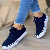 Large-Size 2025 Spring And Summer New Lace Single Shoes Comfortable Casual Women's Shoes Round Head Flat Solid Single Shoes Women HZ0115