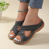 Large Women's Shoes 2025 Summer New Roman Wind Hollow And Breathable Low With Bohemian Breeze Cool Drag HZ0115
