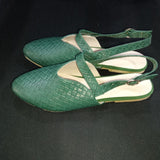 2025 Summer New Women's Shoes Flat Shoes 40-43 Large-Size Shoes Tip Weaving Women's Shoes HZ0115