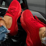 Summer New Large-Size Leisure Single Shoes Thick-Soled Solid Color Tie With Flying Pedal Flat Shoes HZ0115