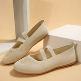 Flat-Soled Single Shoes Women's New Large-Size Round-Head Cover In Autumn 2025 HZ0115