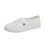 Summer New 2025 Trendy Women's Small White Shoes Personality Fashion Simple Leisure Travel Women's Shoes HZ0115