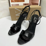 ZA2025 New Women's Shoes Low Heel Temperament High Heels Shallow Stud Single Shoes HZ0115