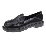 Single-Shoe Women 2025 Autumn And Winter New Chain Middle School Mother Flat Slacker Pedal Pedalle Lep Shoes HZ0115
