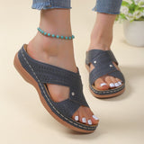 Large Women's Shoes 2025 Summer New Roman Wind Hollow And Breathable Low With Bohemian Breeze Cool Drag HZ0115