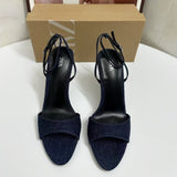 ZA2025 New Women's Shoes Low Heel Temperament High Heels Shallow Stud Single Shoes HZ0115