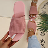 2025 New Spring And Summer Flying Polyurethane Bottom Leisure Large Beach Shoes Flat-Bottomed Flip-Flops HZ0115