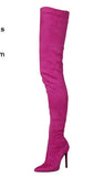 Over-Knee Boots High Heel Side Zipper Female Boots Wish Female Boots HZ0115