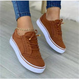 Large-Size 2025 Spring And Summer New Lace Single Shoes Comfortable Casual Women's Shoes Round Head Flat Solid Single Shoes Women HZ0115