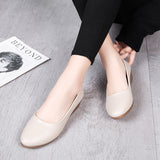 In The Autumn Of 2025, The New Women's Single Shoe Slope And Comfortable Pointed Bean Shoes In The Heel Of The Working Mother's Shoes HZ0115