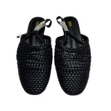 ZA Home 2025 New Niche Light Luxury 2025 Women's Shoes Summer Cool Slippers Outside Wearing Retro Leather Shoes HZ0115