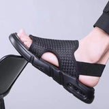 Sandals Men's 2025 Summer Leisure Sports Beach Outside Wearing Summer Breathable Outdoor Personality Cold Slippers Tide Anti-Slip HZ0115